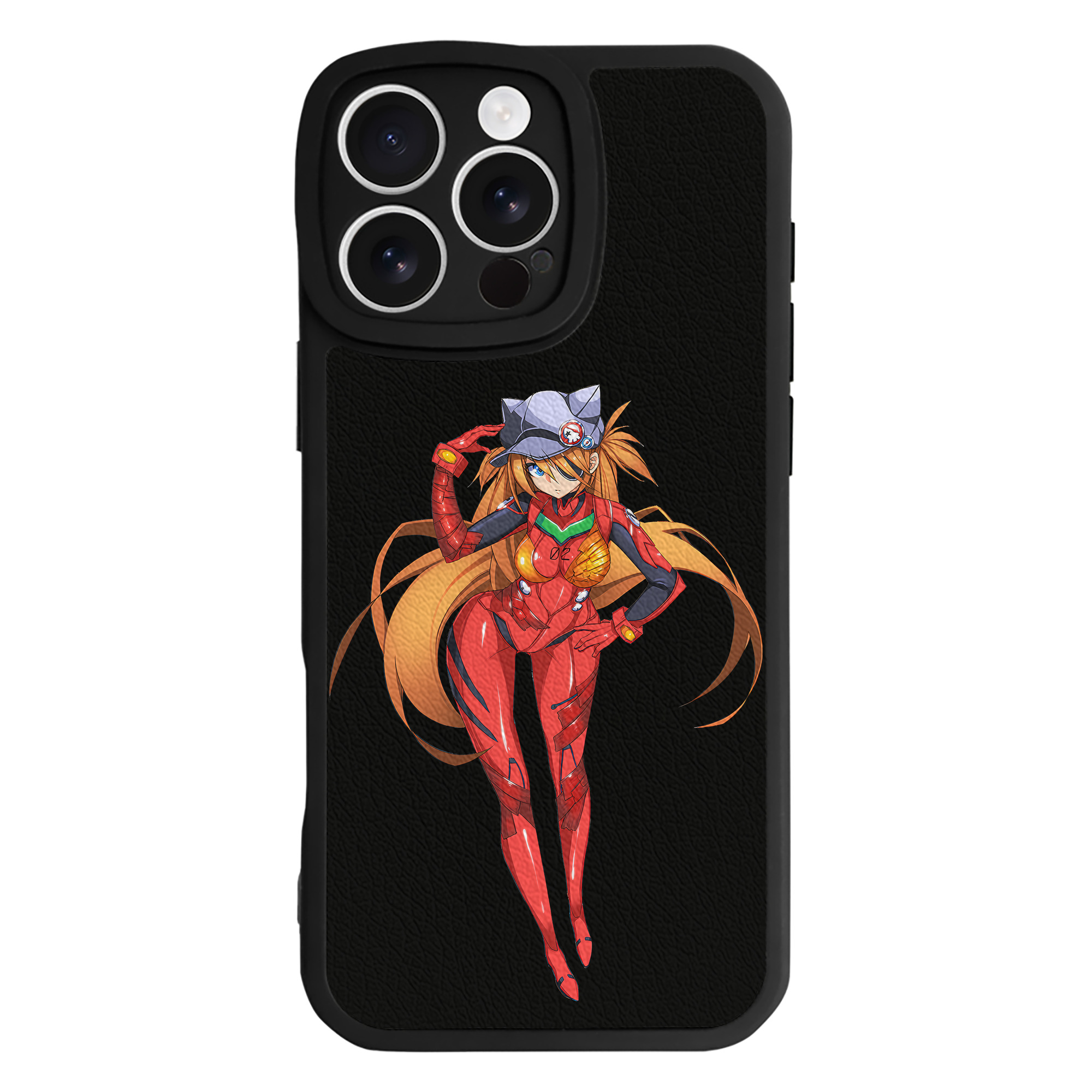（画像用） EVA 新世紀エヴァンゲリオン 【iPhone 16シリーズ対応】シリコンスマホケース（レザー調） 材質：シリコン